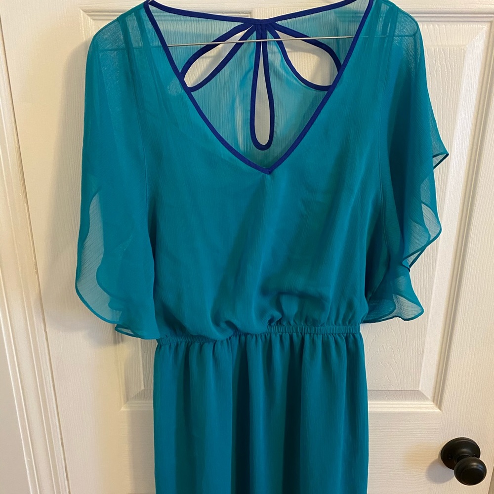 Turquoise Dress